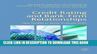 [PDF] Credit Rating and Bank-Firm Relationships: New Models to Better Evaluate SMEs (Palgrave