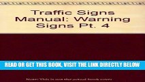 [FREE] EBOOK Traffic Signs Manual: Warning Signs Pt. 4 ONLINE COLLECTION