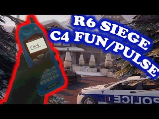 ►C4 fun with pulse WALL HACKS .(post patch) rainbow six siege