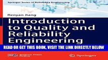 [READ] EBOOK Introduction to Quality and Reliability Engineering (Springer Series in Reliability