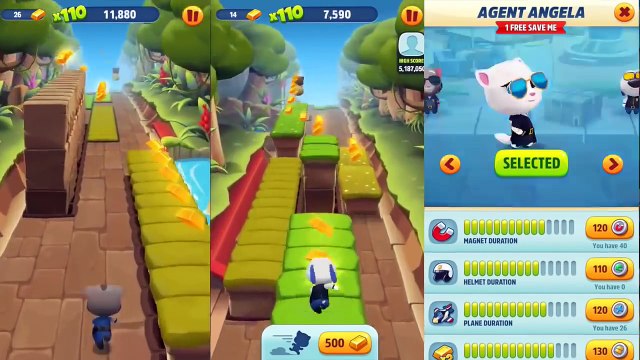 BRAVE NEW CHARACTERS - Talking Tom Gold Run (Mission Gameplay)