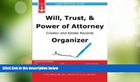 Big Deals  Will, Trust,   Power of Attorney Creator and Estate Records Organizer: Legal Self-Help