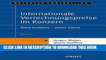 [New] PDF Internationale Verrechnungspreise im Konzern (Advanced Controlling) (German Edition)