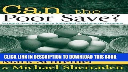 [PDF] Can the Poor Save?: Saving and Asset Building in Individual Development Accounts Popular