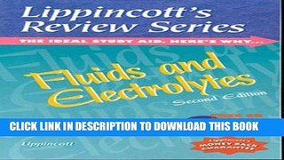 [FREE] EBOOK Lippincott s Review Series: Fluids and Electrolytes (Book with CD-ROM for Windows 95)