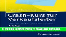 [PDF] Crash-Kurs fÃ¼r Verkaufsleiter: Vom Start weg auf der Gewinnerseite (German Edition) Full