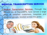 Medical Transcription Services