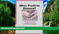Big Deals  What Predicts Divorce?: The Relationship Between Marital Processes and Marital