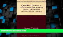 Big Deals  Qualified domestic relations order answer book (The Panel answer book series)  Full