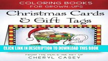 Read Now Christmas Cards   Gift Tags: Coloring Books for Grownups, Adults (Wingfeather Coloring