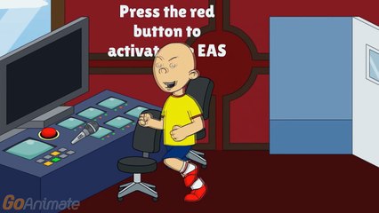 Caillou makes a fake tornado warning and gets grounded (SERIES FINALE)