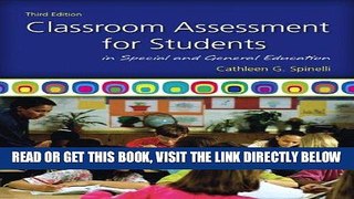 [Free Read] Classroom Assessment for Students in Special and General Education (3rd Edition) Free