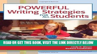 [Free Read] Powerful Writing Strategies for All Students Free Online