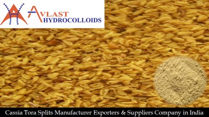 Application of Cassia Tora Splits - Avlast Hydrocolloids