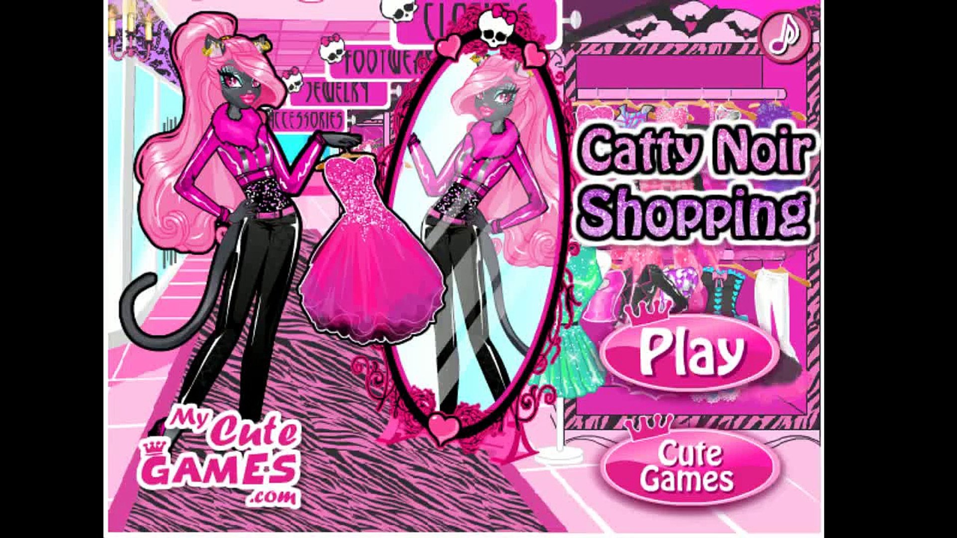 catty noir dress up