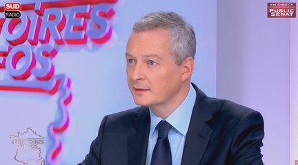 Bruno Le Maire: "Oui l'aéroport de Nantes doit se construire et sans hésitation."