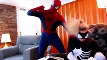 Spiderman, Frozen Elsa & Pink Spidergirl w_ Doctor! Spiderbaby is sick! Superheroes