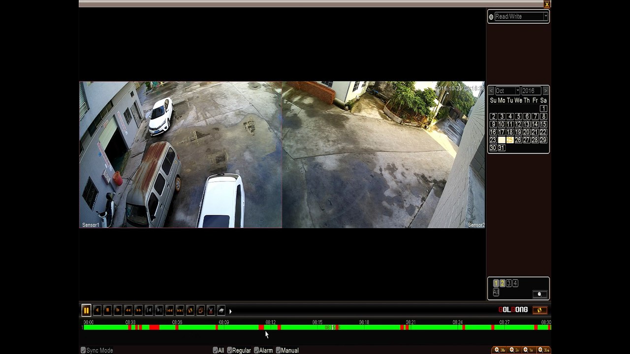 How to Playback Multi-sensor IP Camera Efficiently with Motion Detection