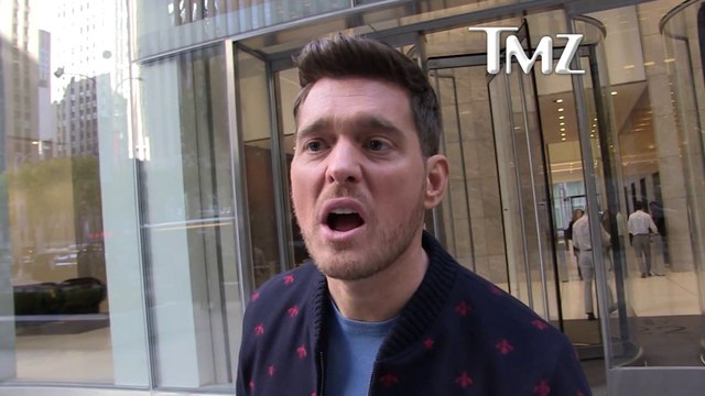 Michael Bublé ne peut s'empêcher de chanter sur commande