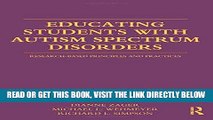 [Free Read] Educating Students with Autism Spectrum Disorders: Research-Based Principles and