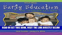 [Free Read] Early Education: Three, Four, and Five Year Olds Go to School (2nd Edition) Free