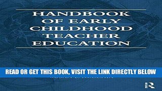 [Free Read] Handbook of Early Childhood Teacher Education Full Online