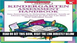 [Free Read] Kindergarten Assessment Handbook: Easy Assessments to Determine Students  Levels of