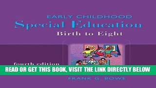 [Free Read] Early Childhood Special Education: Birth to Eight Free Online