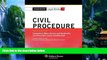 Books to Read  Casenote Legal Briefs: Civil Procedure, Keyed to Friedenthal, Miller, Sexton, and