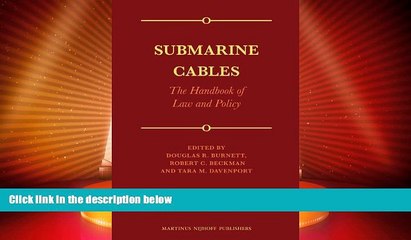 Big Deals  Submarine Cables: The Handbook of Law and Policy  Best Seller Books Best Seller