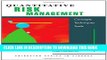 [Ebook] Quantitative Risk Management: Concepts, Techniques, and Tools (Princeton Series in