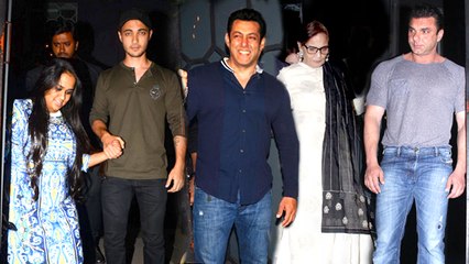 Salman Khan's Family At Sister Arpita's Husband's Birthday Party 2016 Full Video HD