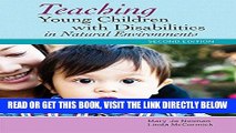 [Free Read] Teaching Young Children with Disabilities in Natural Environments Full Online