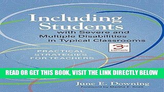 [Free Read] Including Students with Severe and Multiple Disabilities in Typical Classrooms: