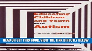 [Free Read] Educating Children and Youth With Autism: Strategies For Effective Practice Full Online