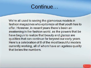 8 Amazing Older Models