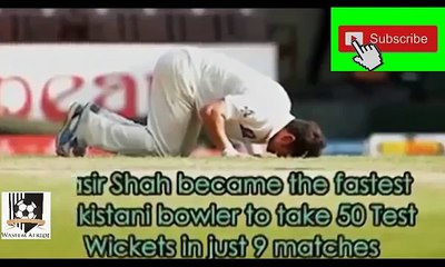 Yasir Shah ● Quickest 100 Wickets  in Test cricket ● HD