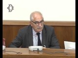 Roma - Protezione testimoni di giustizia, audizione esperti (26.10.16)