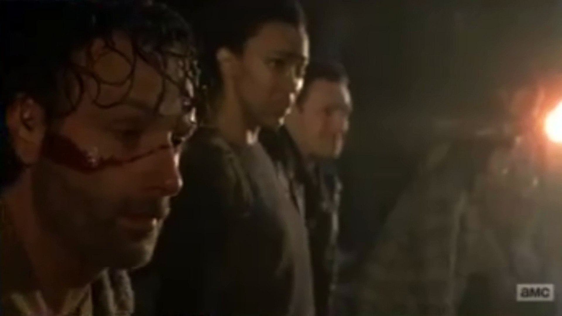 Glenn Death Scene (The Walking Dead Season 7 Premiere) Negan - Video  Dailymotion