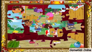 Jigsaw Puzzle Dora  -  Puzzle games for children to play