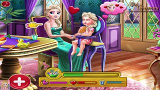 Elsa Mommy Toddler Feed - Disney Frozen Princess Games for Kids