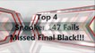 Top 4 Snooker 147 Fails - Missed Final Black-Wqa8KZ3yukE