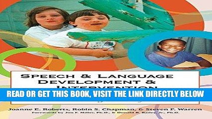 [Free Read] Speech and Language Development and Intervention in Down Syndrome and Fragile X
