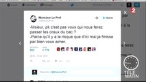 Le compte twitter d'un professeur d'anglais plein d'humour