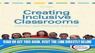 [Free Read] Creating Inclusive Classrooms: Effective and Reflective Practices, Student Value