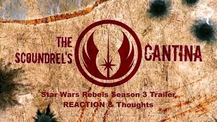Star Wars Rebels Season 3 Trailer REACTION (Thrawn!!!)