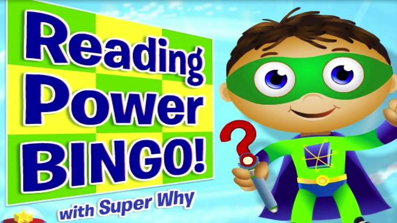 Super Why - Reading Power Bingo - Super Why Games - PBS Kids