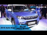 Maruti Suzuki Vitara Brezza - Auto Expo 2016 | MotorBeam