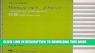 Best Seller Manuscript Paper Standard Wire-Bound 12 Stave Free Read