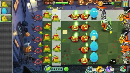 Plants vs Zombies 2 - Halloween Lawn of Doom October 19, 2016-E_HtSVfx4RA